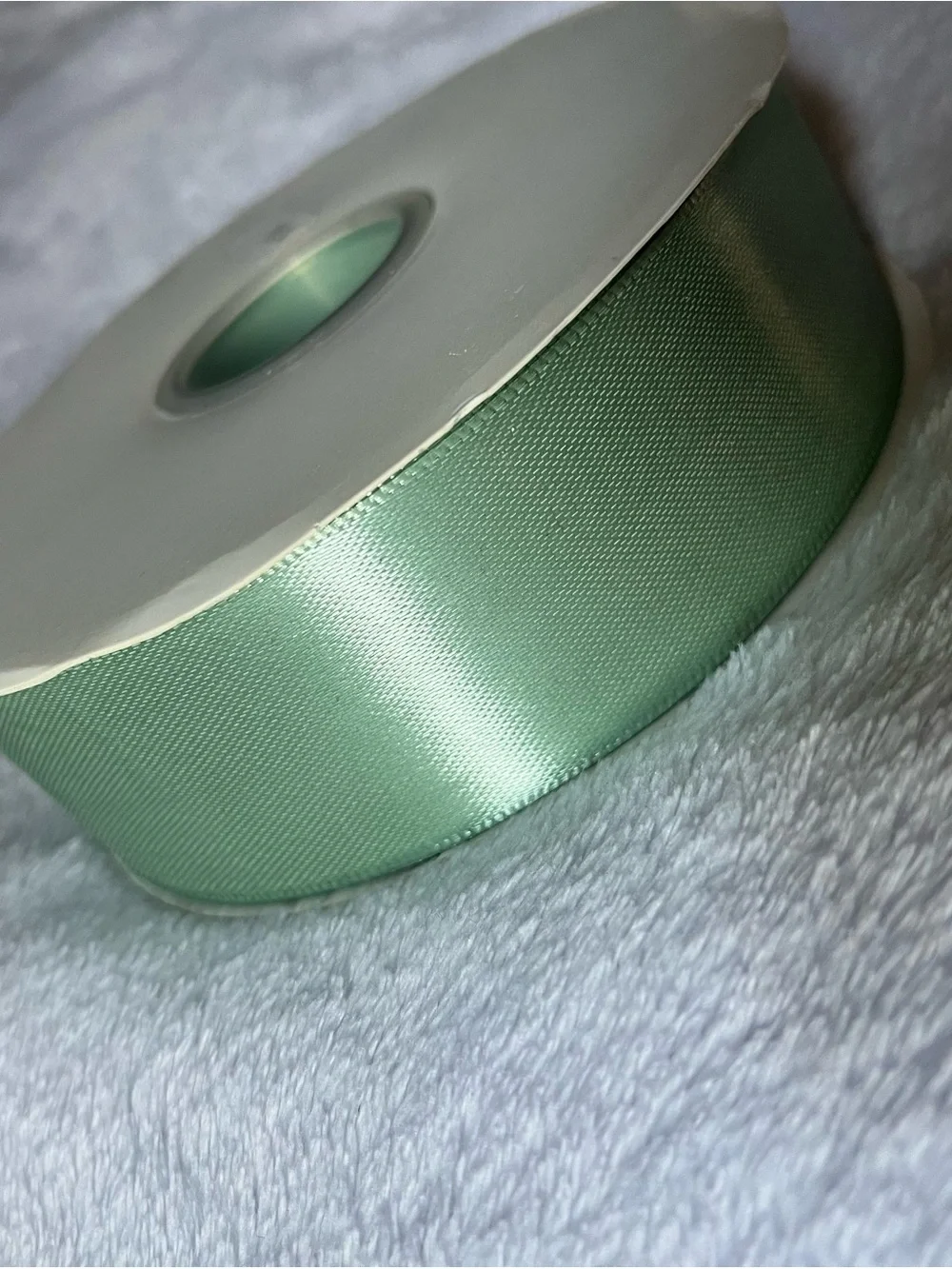 Sage Green Satin Ribbon - Home Party Supplies